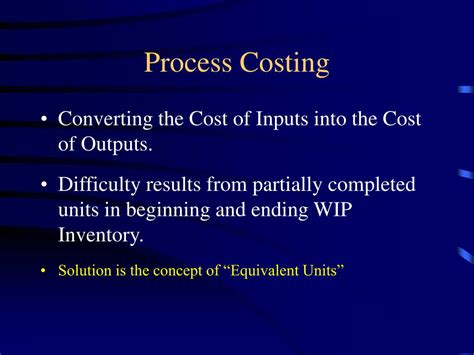 Image result for How to Represent Total Process Cost