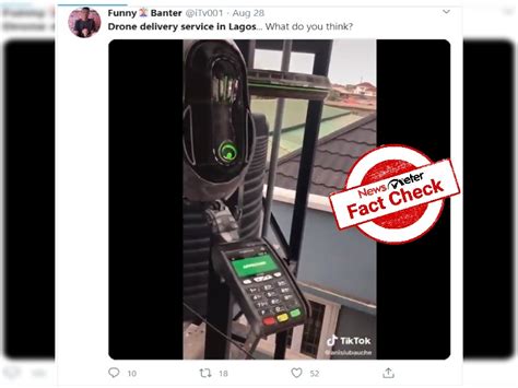 Fact Check: Video showing drone delivering goods in Lagos is 3D-generated
