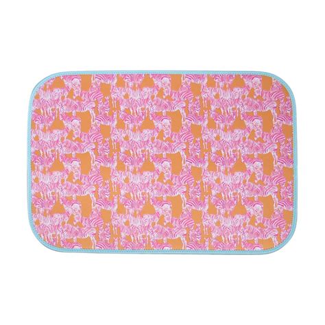 the Coral Palms Swimsuit Saver Roll-up Neoprene Mat So Zebralicious ...