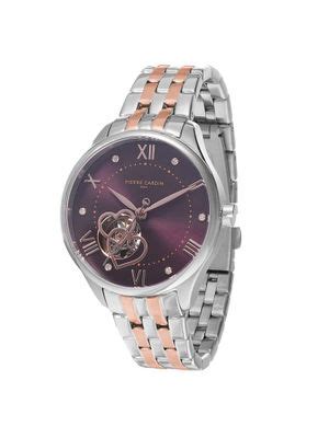 Buy Pierre Cardin Mecanique Round Brown Dial Watch (CF.1034.MU.1) (M ...