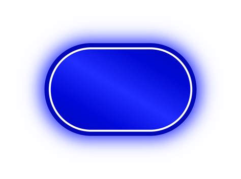 Neon Blue Rounded Rectangle Banner, Neon Rounded Rectangle 10977996 PNG