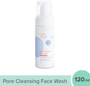 Nua Pore Cleansing Foaming with 1% Salicylic Acid | Oil Control| Oily ...
