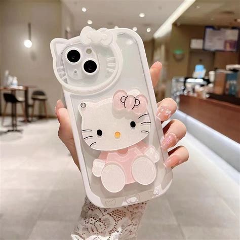 Sanrio Hello Kitty Kawaii Cartoon Phone Case For iPhone 15 14 13 12 11 ...