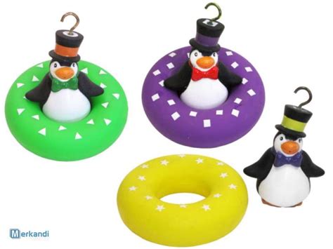 Toys penguins figurines wheel Christmas tree decorations - Poland, New ...