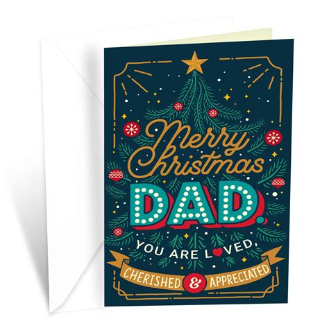 Prime Greetings Dad Christmas Card (Father) - Walmart.com