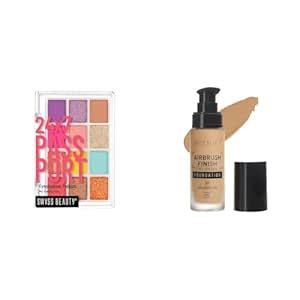 Buy Swiss Beauty 24/7 Passport Eyeshadow Palette with 12 matte ...