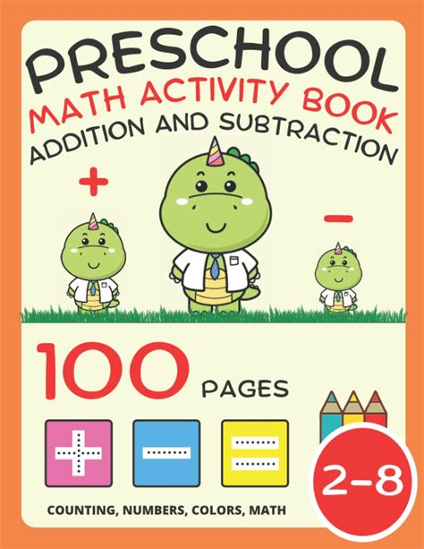 Buy Preschool Math Activity Book For Kids Ages 2-4-8, Addition and ...