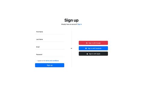 Sign Up Form Using Bootstrap PHP 的图像结果