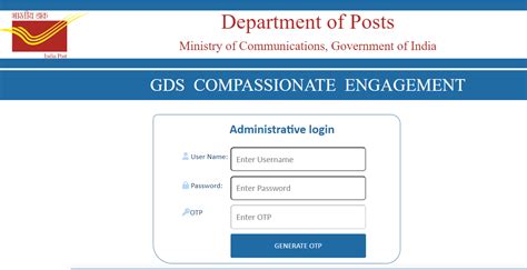 Online Portal for GDS Compassionate Engagement URL Link - Postalguide