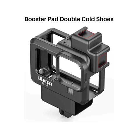 Ulanzi G9-4 Camera Cage for GoPro 9/10/11 with Cold Shoes – HIFFIN