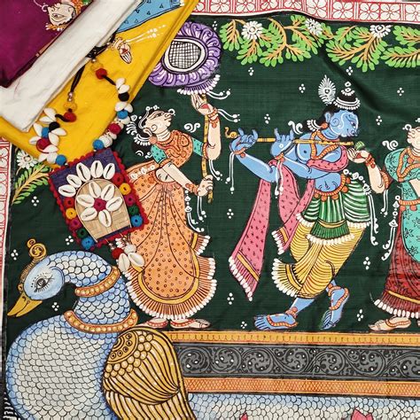 Pattachitra Sarees | Buy Hand-Painted Patachitra Sarees Online ...