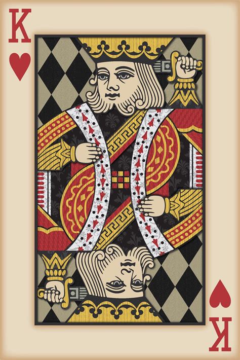 King Of Hearts Playing Card at Richard Blind blog