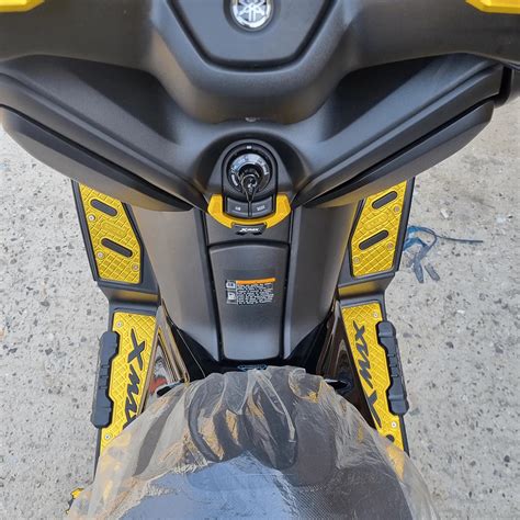 Repose-pieds moto pour XMAX 300, plaques de repose-pieds avant et ...
