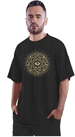 Buy Heybroh Oversized T-Shirt Eye of Providence - Esoteric Occult ...