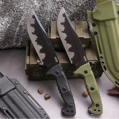 1pc-Outdoor-High-Hardness-Military-Tactical-Knife-Fixed-Blade-Self ...
