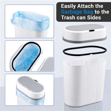 IFITech Smart Motion Sensor 12 Litre Kitchen Dustbin with Lid, Hanging