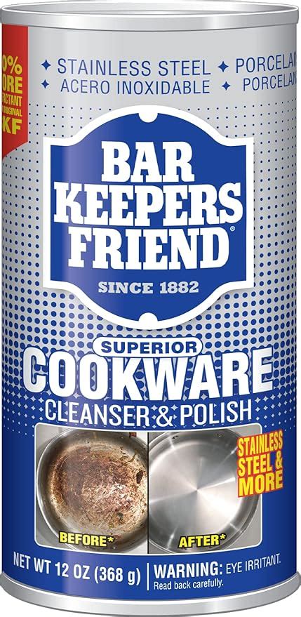 Bar Keepers Friend Servaas Lans Bar Keepers Friend Cookware Cleaner,12 ...