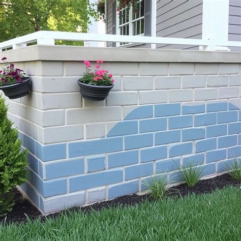 Cinder Block Home Paint Ideas 290+ Painted Cinder Block Wall Stock