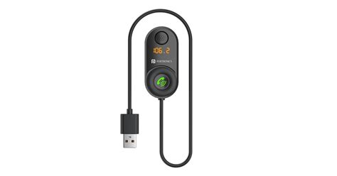 Portronics auto 17 in-car bluetooth receiver for handsfree calling ...