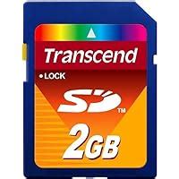 Transcend SD 2GB Memory Card (TS2GSDC) - Buy Transcend SD 2GB Memory ...