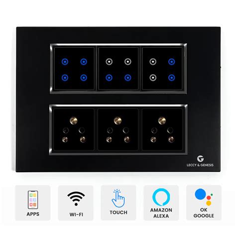 Buy L&G 12 Modular Smart Switch Plates - Leccy & Genesis – Leccy and ...