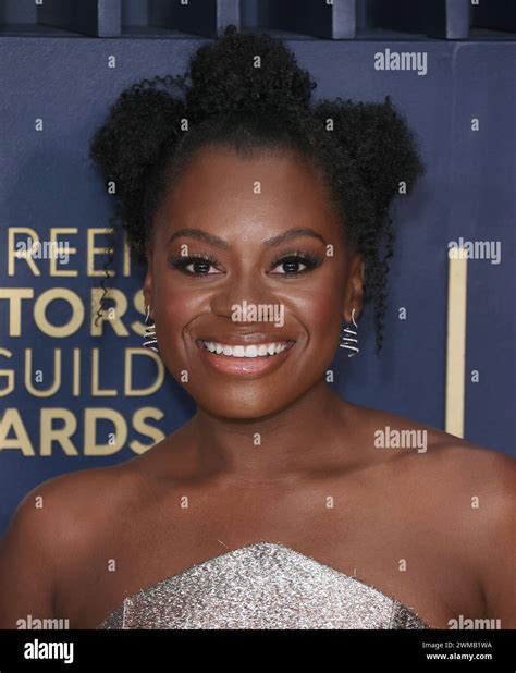 LOS ANGELES, CALIFORNIA, USA - FEBRUARY 24: Phylicia Pearl Mpasi ...