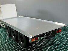 Buy 19 Aluminum Flat Bed FlatBed SectionONLY for Tamiya 1/14 RC King ...
