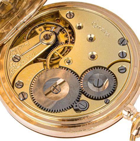 Omega Rose Gold Pocket Watch - C1900 » Watch Museum: Discover The World ...