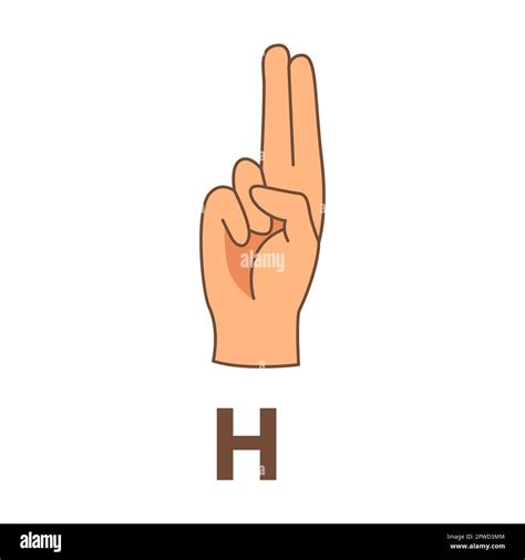 H In Sign Language