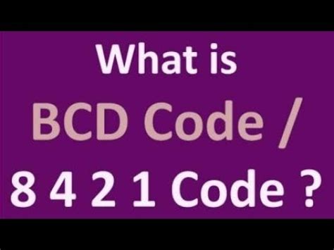 Rezultat imagine pentru BCD Code