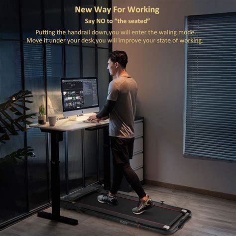 Buy CAROMA Under Desk Treadmill 2 in 1 Folding Treadmill 2.5HP Running ...