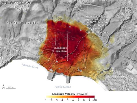 NASA Radar Looks at Palos Verdes Landslides | NASA Jet Propulsion ...