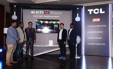 TCL India, TCL TV, TCL 4k LED TV, TCL New Range of TV, TCL P8 Series ...