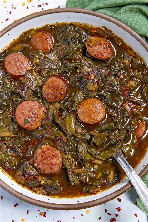 Green Gumbo Recipe (Gumbo Z'Herbes) - Chili Pepper Madness