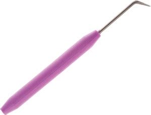 Pony Knitting Loom Hook Tool with a curved end greatly help in pulling ...