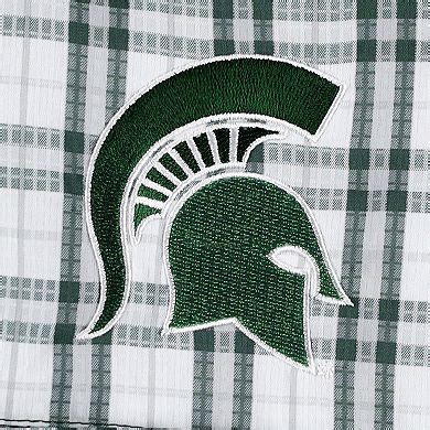 Men's Columbia Green Michigan State Spartans Super Tamiami Omni-Shade ...