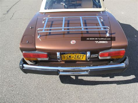 Fiat Spider V8 Conversion 的图像结果