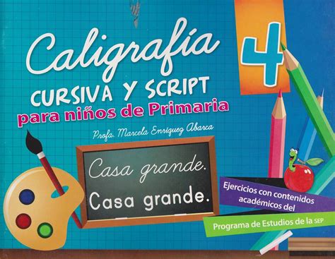 Amazon.in: Buy Caligrafia cursiva y script 4 para ninos de primaria ...