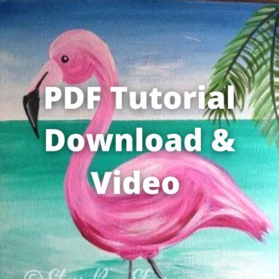 Image result for How to Paint Tutorial Flamingo