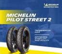 MICHELIN 110/70-R17 & 150/60-R17 PILOT STREET 2 COMBO PACK 2 TYRES ...