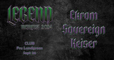 Legend Metalfest 2024 Klubb // Fru Lundgreen, Fru Lundgreen, Trondheim ...