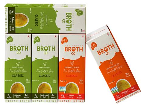 100% Organic Chicken & Goat Mutton Bone Broth Soup Online