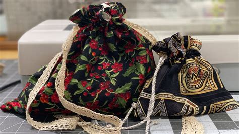 YouTube Drawstring Bag Tutorial 的图像结果