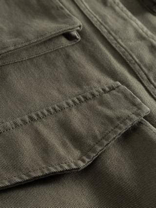 Twist & Tango Zelda Cotton Twill Oversized Jacket, Khaki