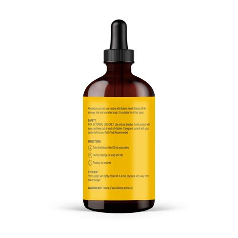 100% Pure Raw Batana Oil for Hair Growth - 118ml – Botanic Hearth