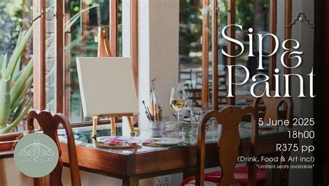 Sip & Paint at Kleinkaap Restaurant | 5 June25, 87 Jim Van Der Merwe St ...