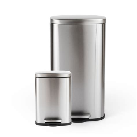 Farberware Stainless Steel Step On Trash Cans – Farberware Goods
