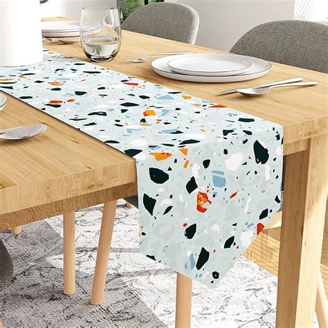 Amazon.in: Encasa Homes: Table Runner - Printed Cotton