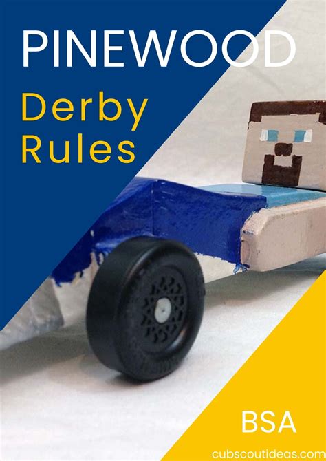 Pinewood Derby Car Race Rules at Guillermo Wilbur blog