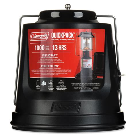 Brandclub - Coleman Quick-Pack 810 Lumens 2-Mantle Propane Lantern with ...